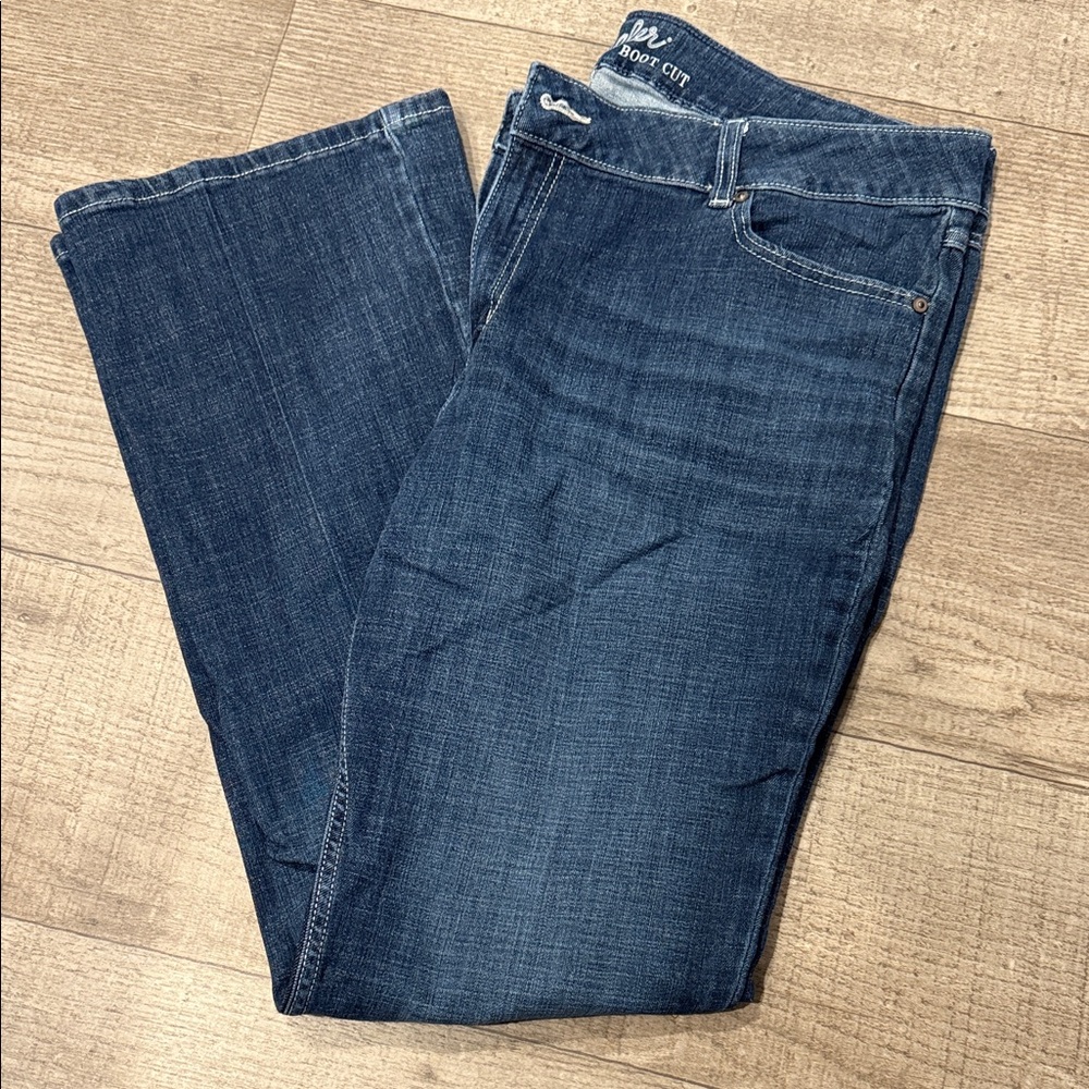 Wrangler Women's Blue Boot Cut Jeans